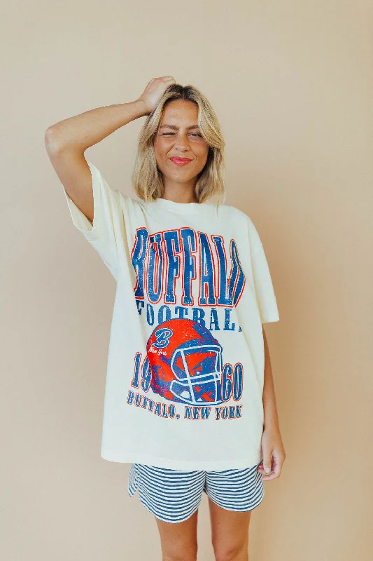 Buffalo Football Oversized Tee