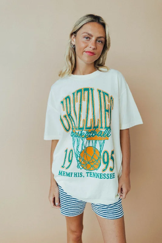 Memphis Basketball Oversized Tee