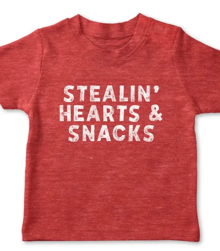 Stealin' Hearts & Snacks - Toddler Shirt