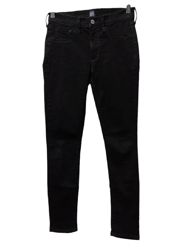 Jeans Jeggings By Gap In Black Denim, Size: 2