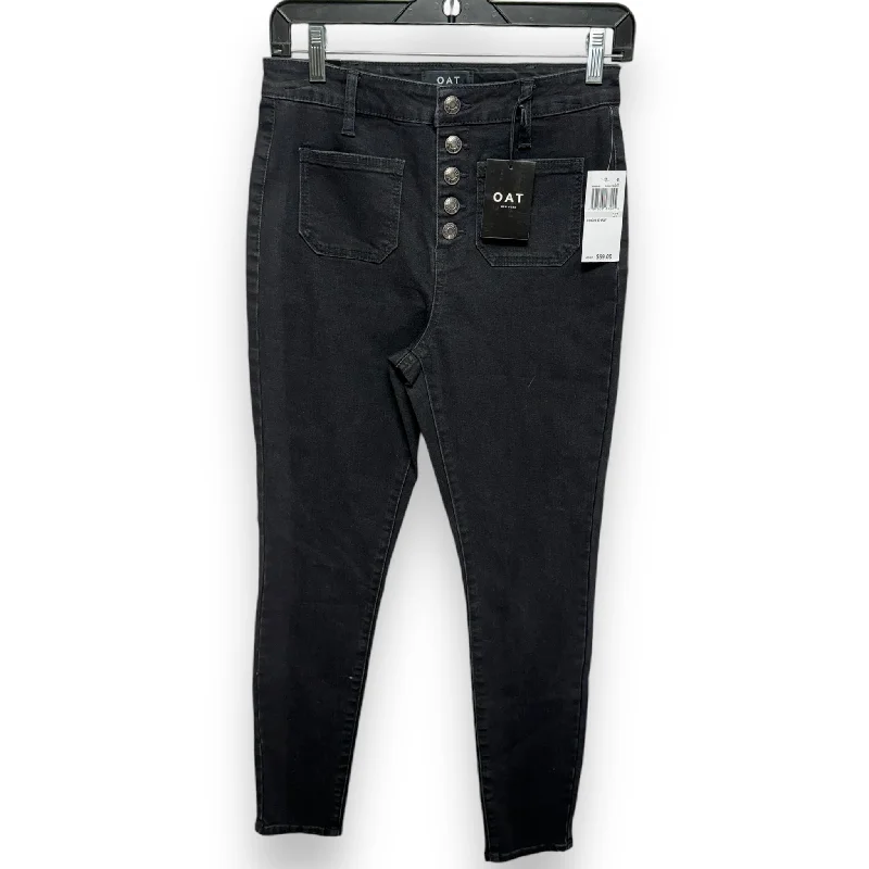 Jeans Skinny By Oat In Black, Size: 4