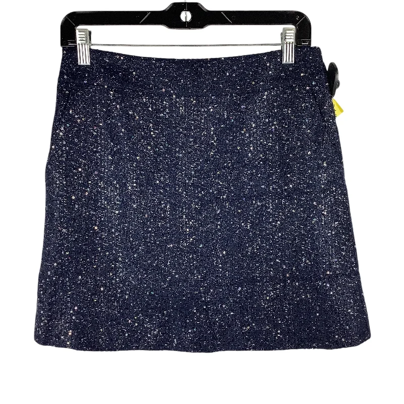 Skirt Mini & Short By Loft In Navy, Size: 4p