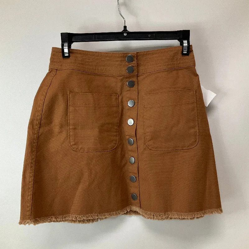 Skirt Mini & Short By Madewell In Brown, Size: 0