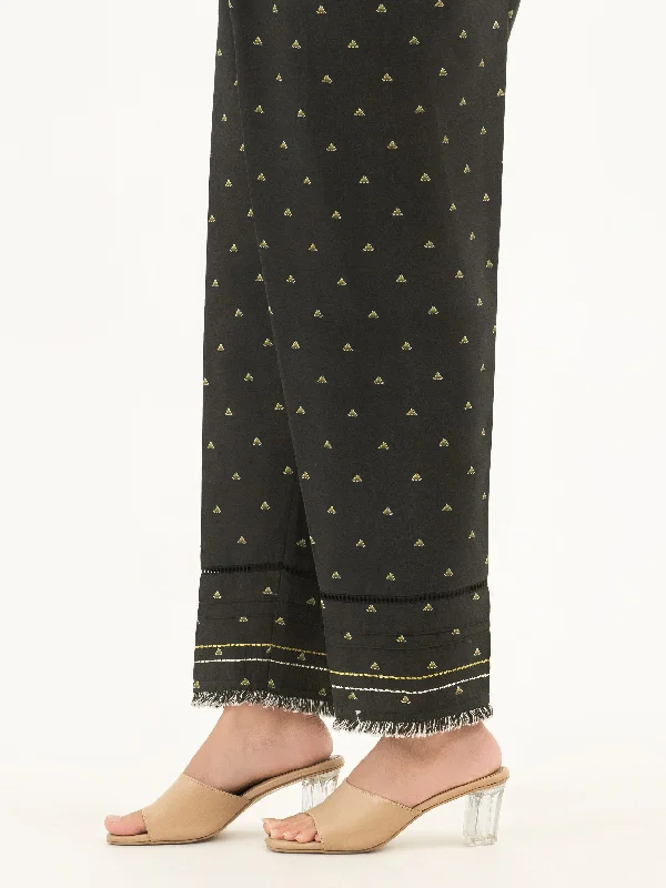 Embroidered Winter Cotton Trousers