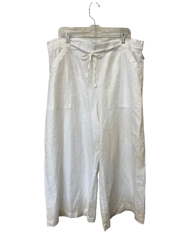 Pants Other By Loft In White, Size: Xxl