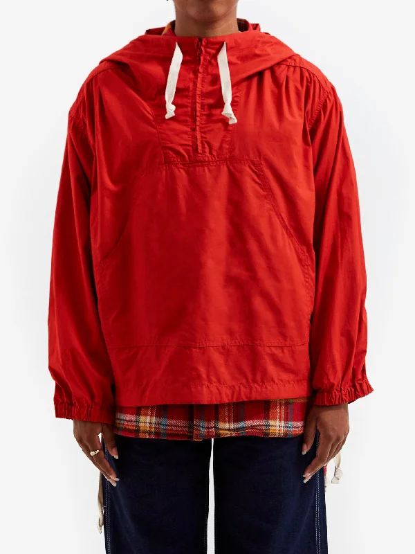 Beams Boy Side Blouson Anorak - Red