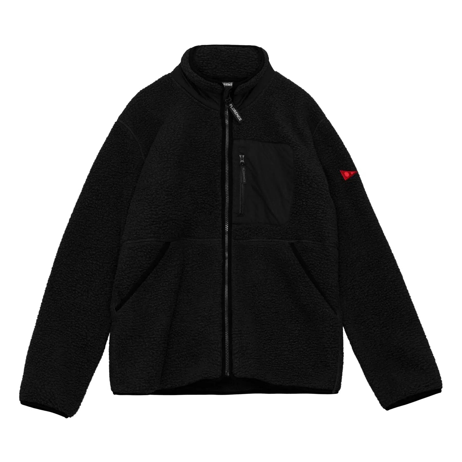 Florence Marine X High Pile Utility Fleece Jacket Black