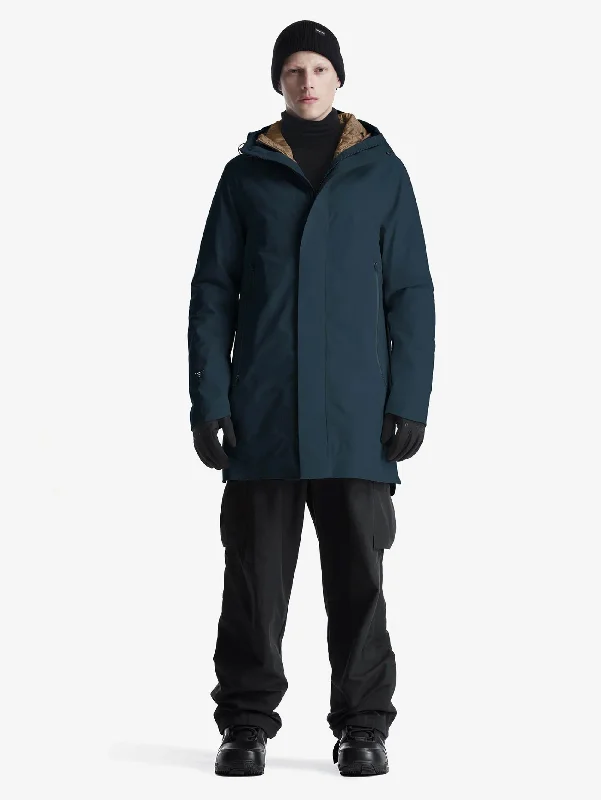 Parka Tre in Uno Planck Uomo Blu Navy