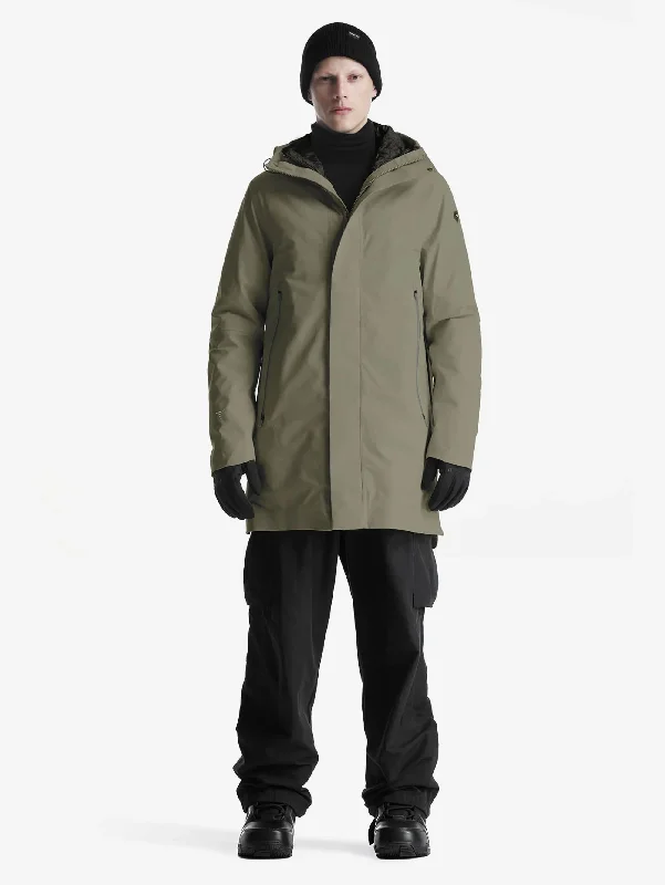 Parka Tre in Uno Planck Uomo Salvia