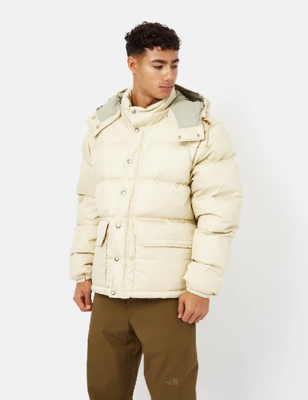 North Face 71 Sierra Short Down Jacket - Gravel Beige