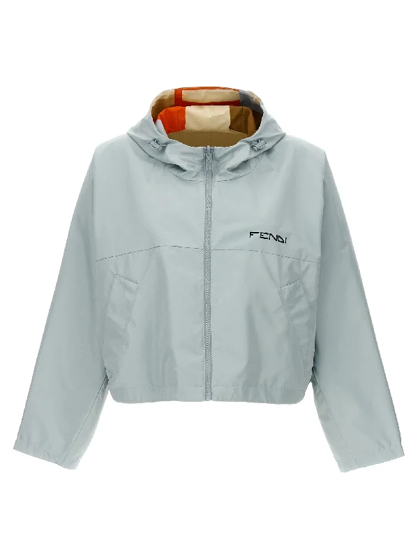 Reversible Hooded Jacket