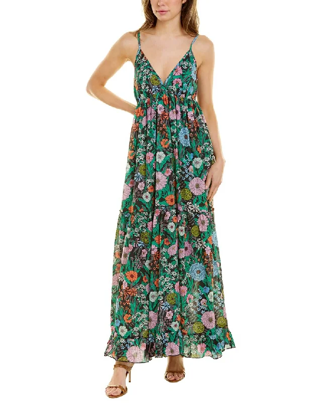 Ro's Garden Begonia Maxi Dress