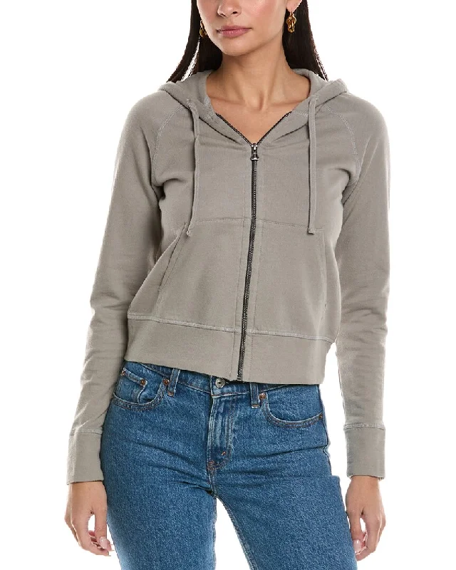 James Perse French Terry Zip Hoodie