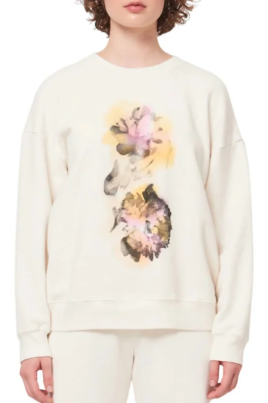 Yves Sweatshirt In Cream