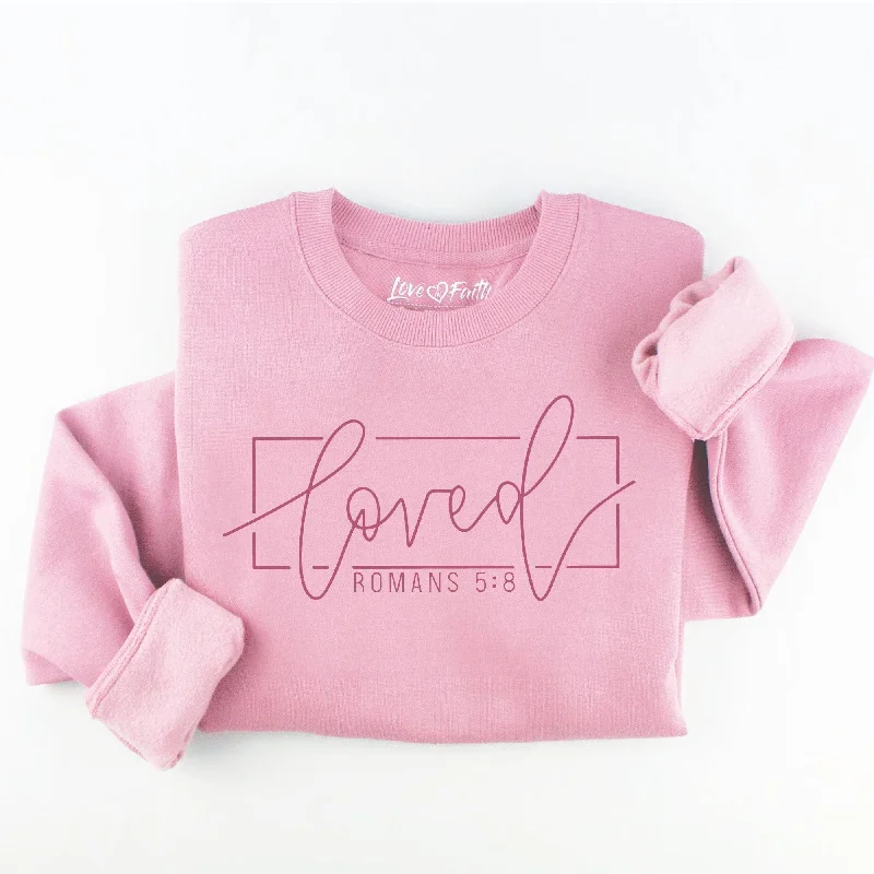 Embroidered Loved Sweatshirt