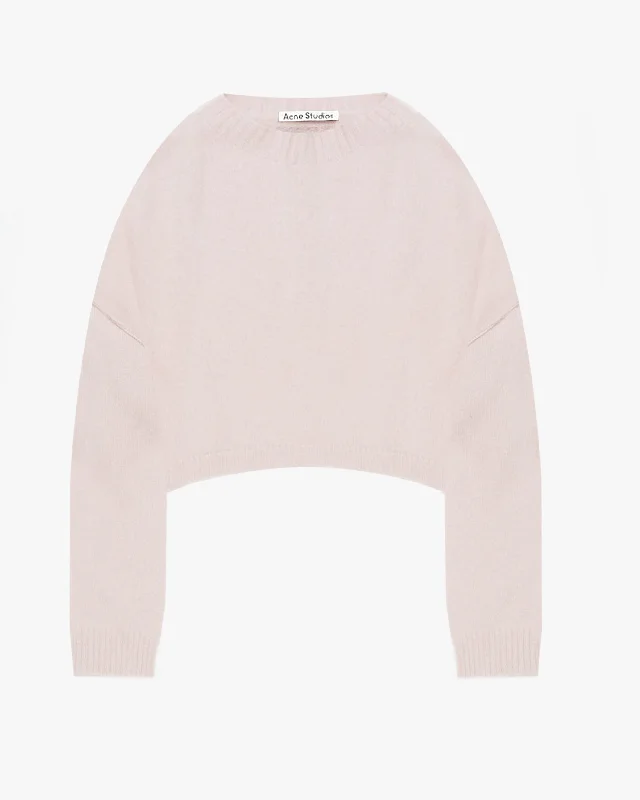 Cropped Cashmere Sweater